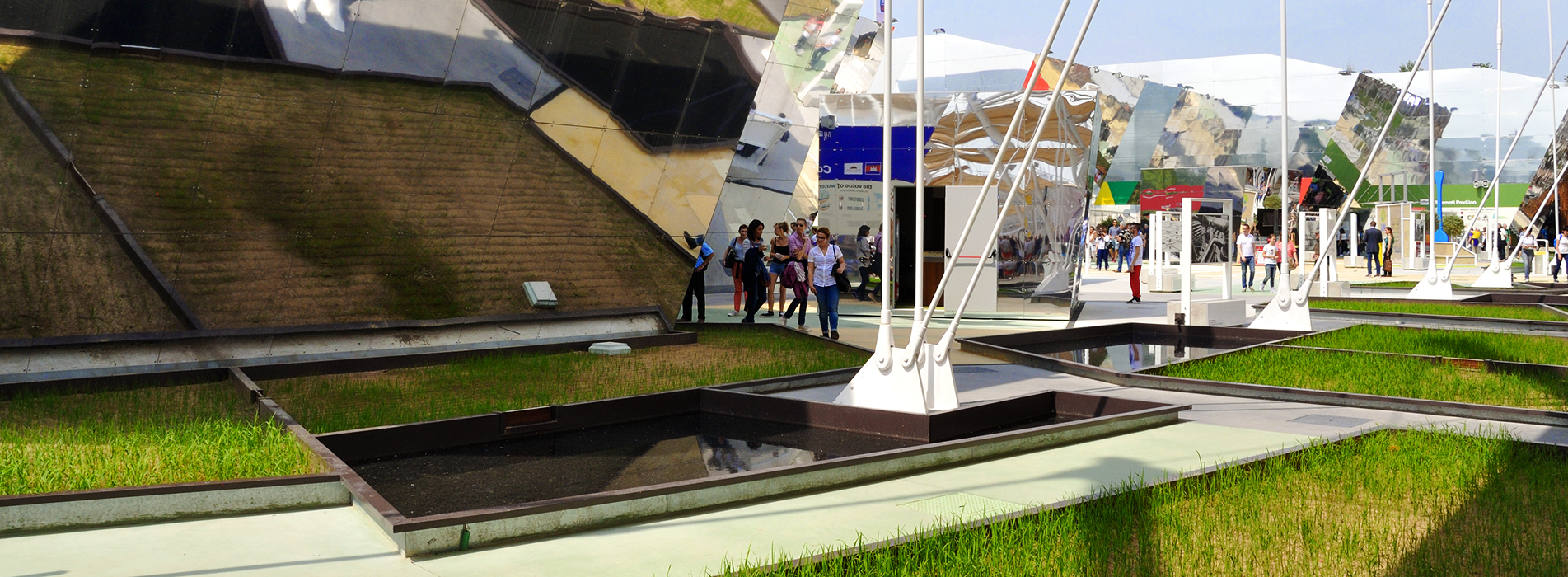 Cocoa and Rice Pavilion for EXPO2015