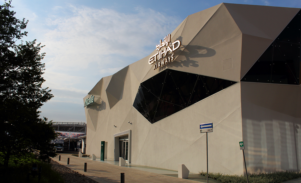 Alitalia Etihad Airways Pavilion for EXPO2015