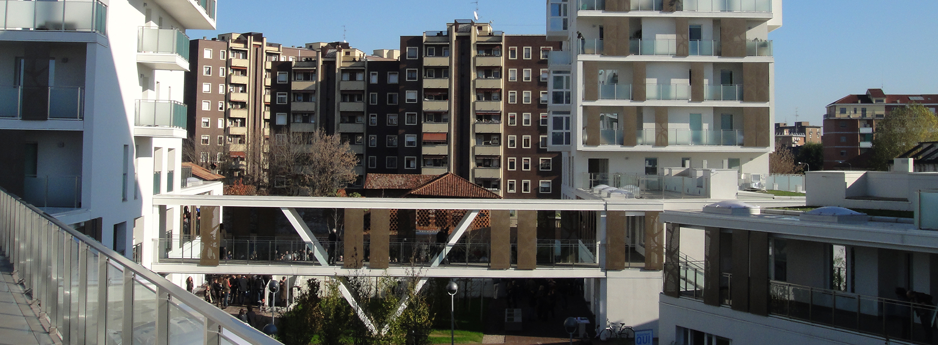 Residential building in social housing in Via Cenni