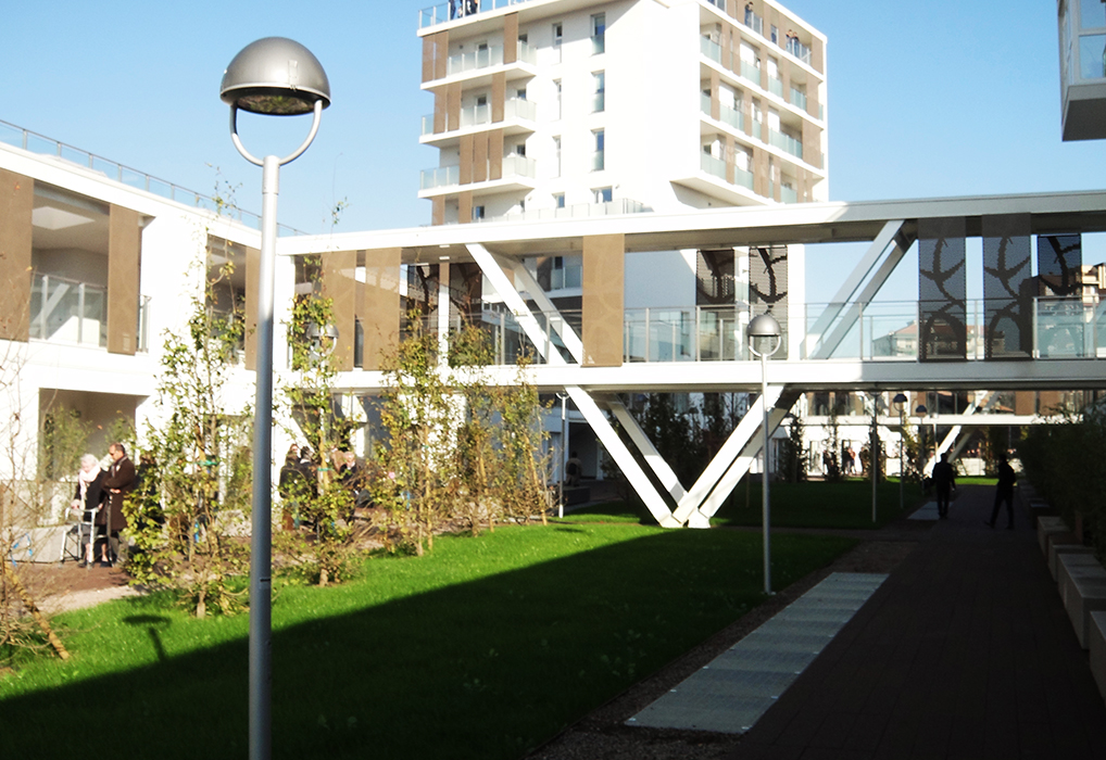 Residential building in social housing in Via Cenni