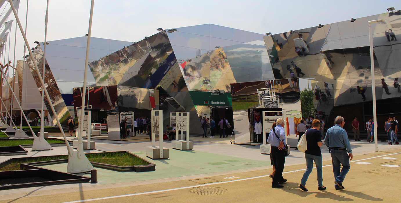 Cocoa and Rice Pavilion for EXPO2015