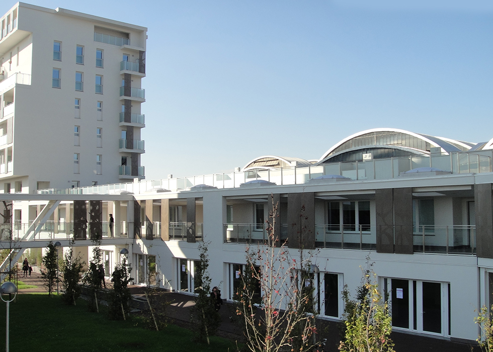 Residential building in social housing in Via Cenni