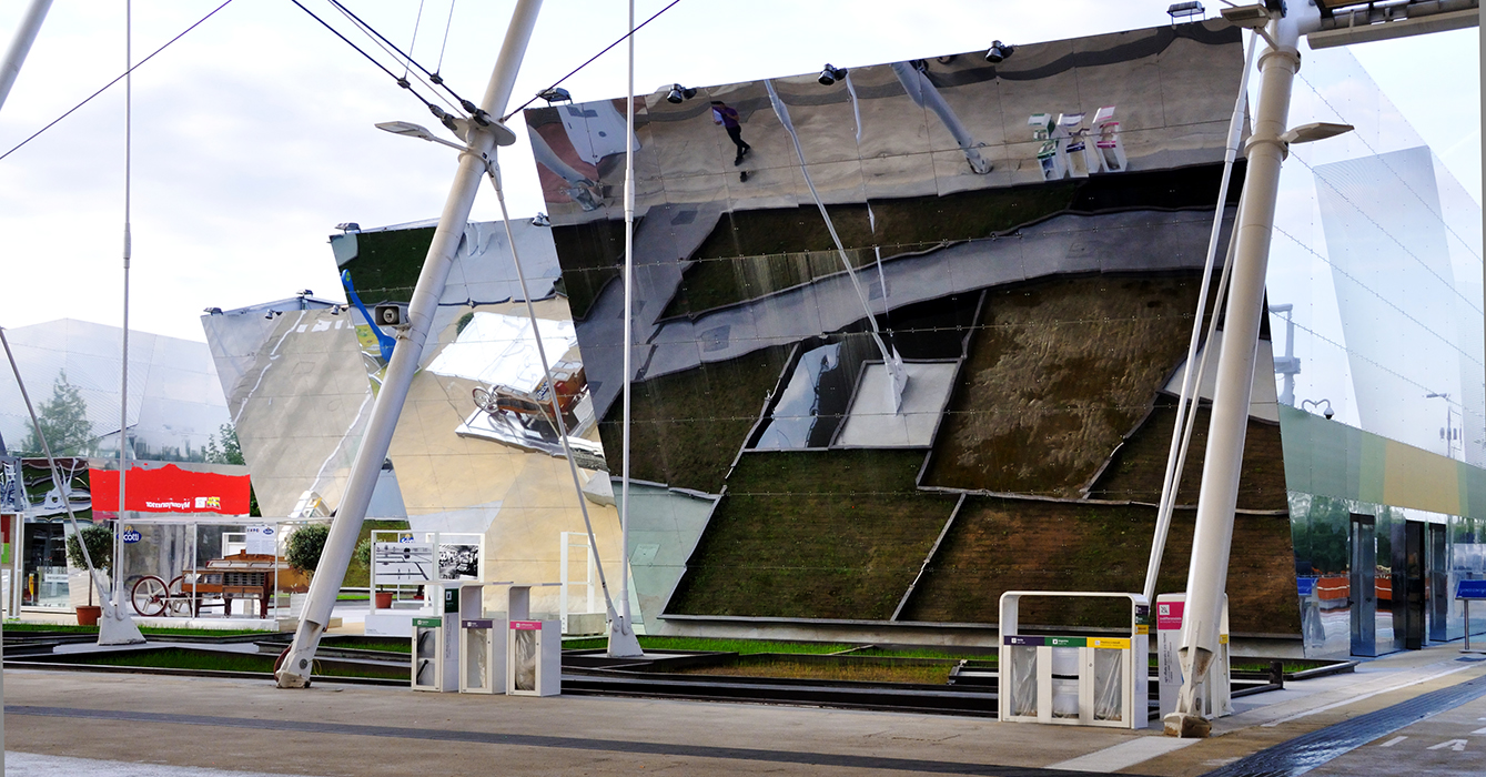 Cocoa and Rice Pavilion for EXPO2015