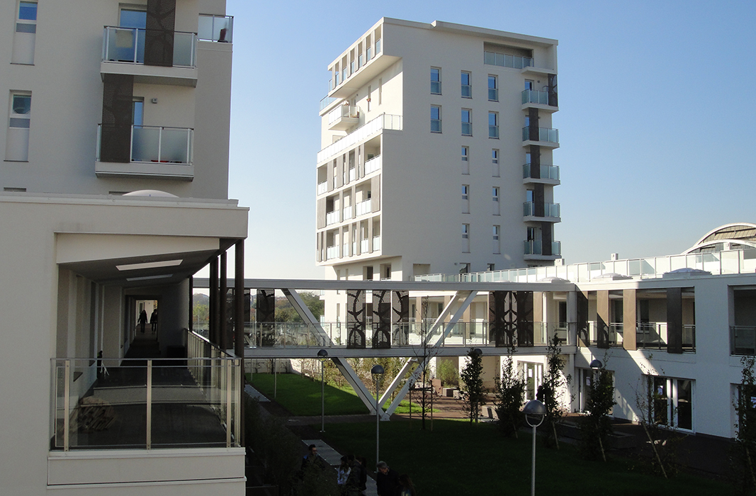 Residential building in social housing in Via Cenni