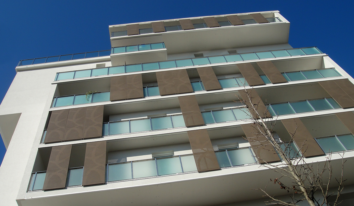 Residential building in social housing in Via Cenni